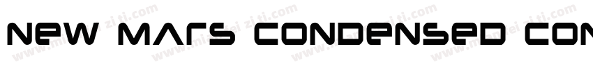 New Mars Condensed Condensed字体转换